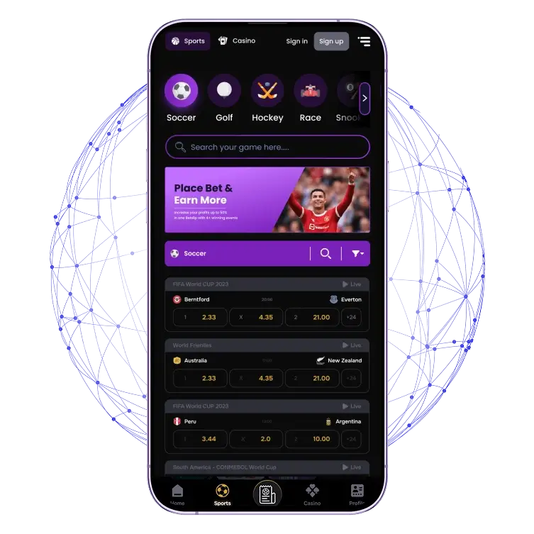 mobile screen