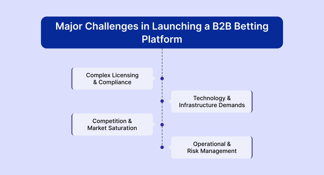 Major Challenges in Launching a B2B Betting Platform