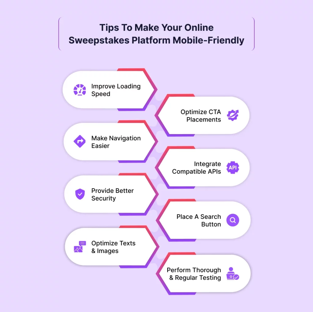 Tips To Make Your Online Sweepstakes Platform Mobile Friendly