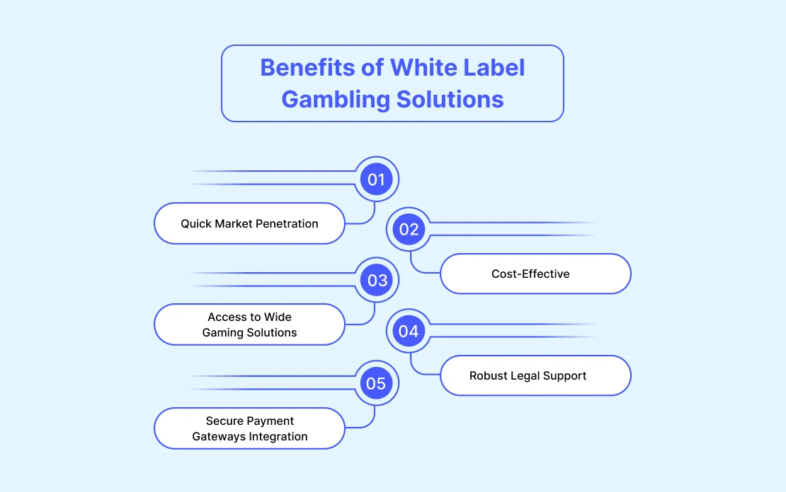 Benefits of White Label Gambling Solutions