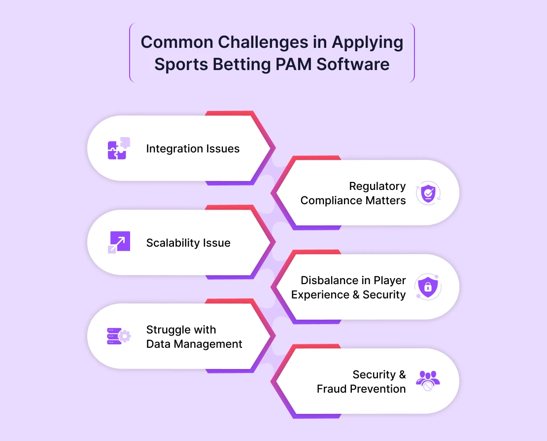 Common Challenges in Applying Sports Betting PAM Software