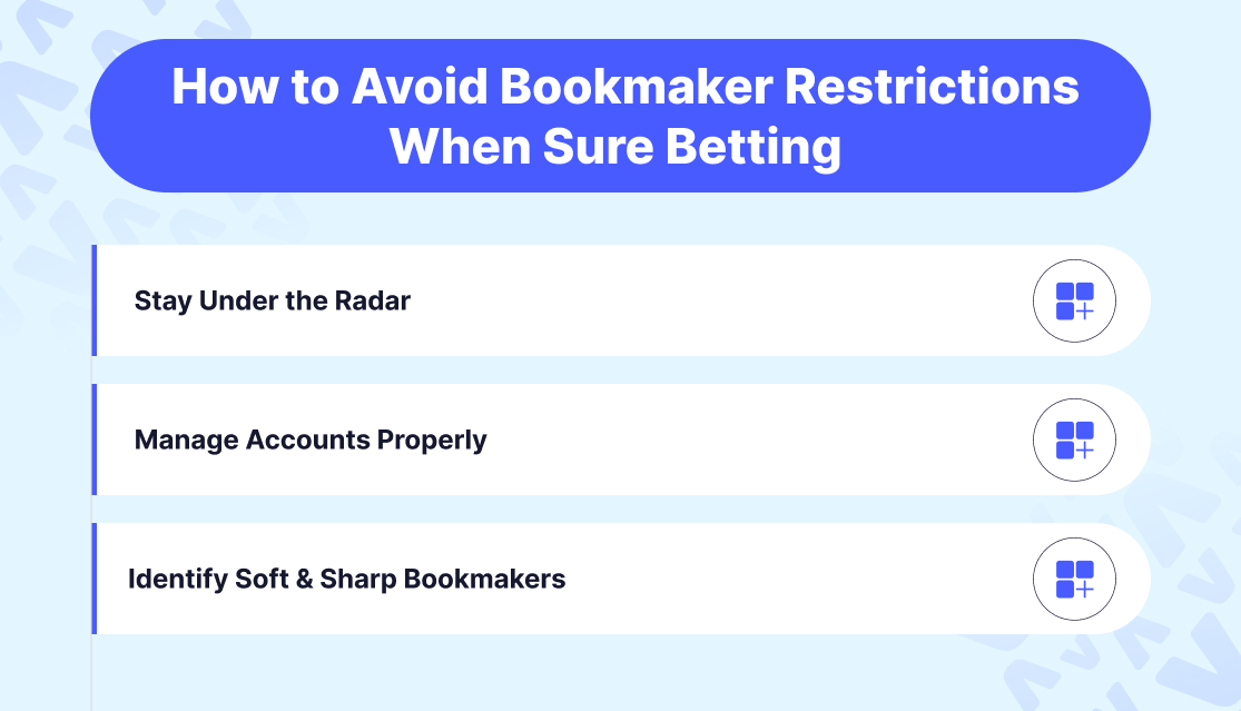 How to Avoid Bookmaker Restrictions When Sure Betting (3)