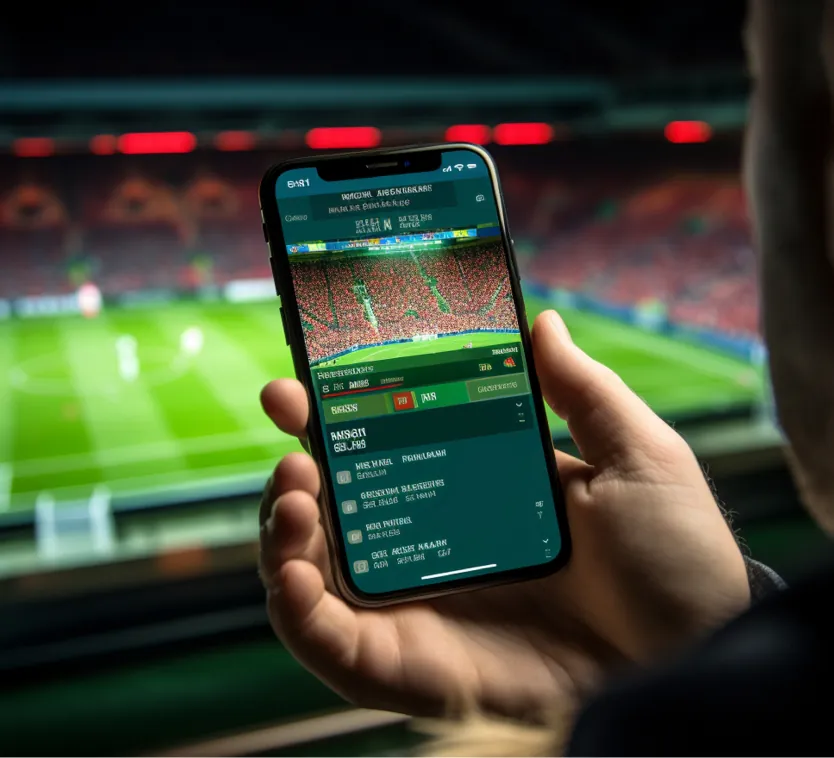 betting exchange app mobile ui