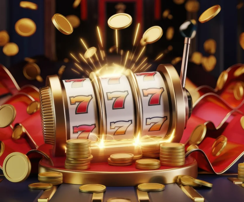 custom slot machine secondary banner