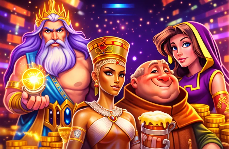 Microgaming casino characters