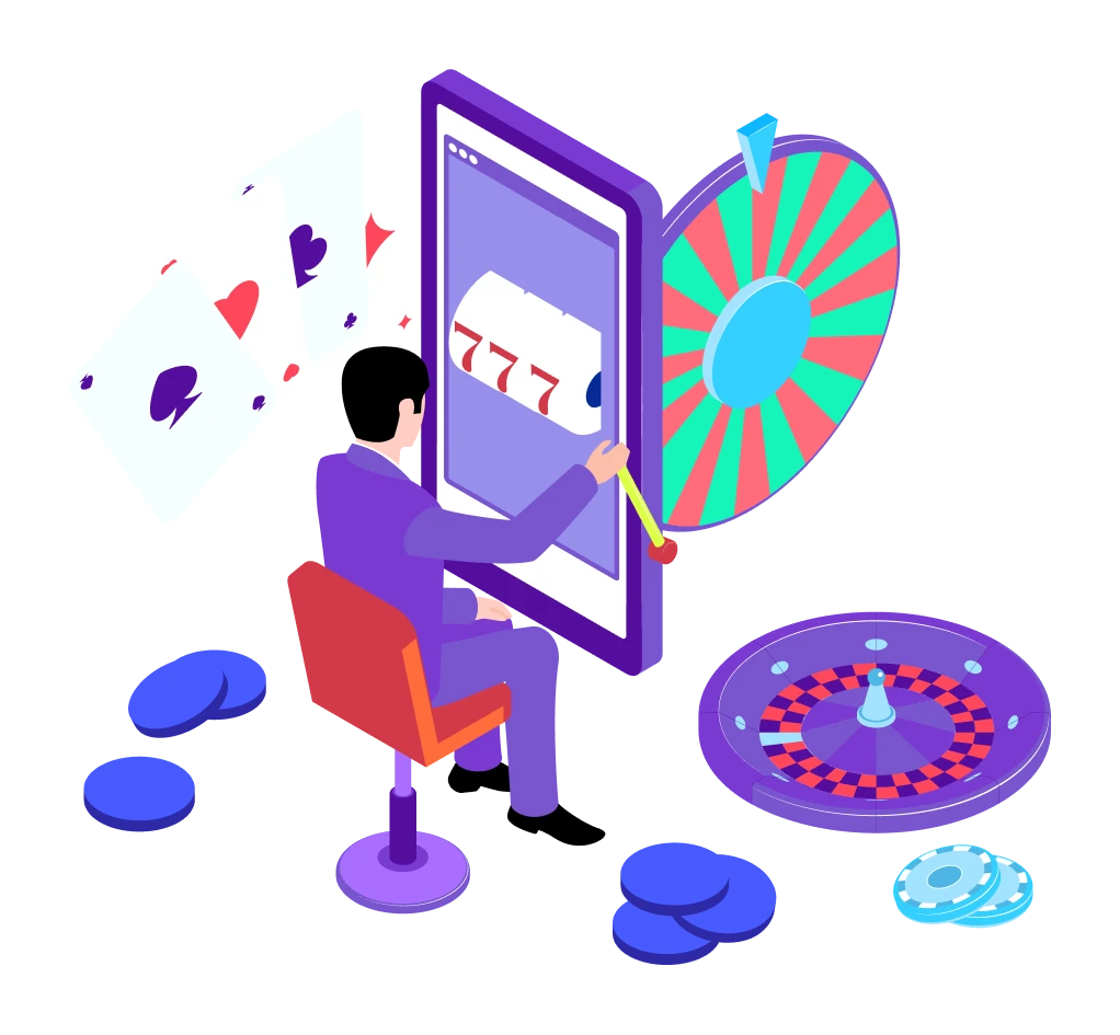 online casino illustration