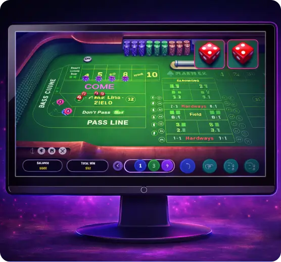 Casino Craps Software second