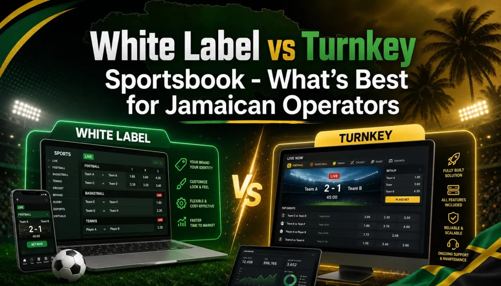 White Label vs Turnkey Sportsbook – What’s Best for Jamaican Operators